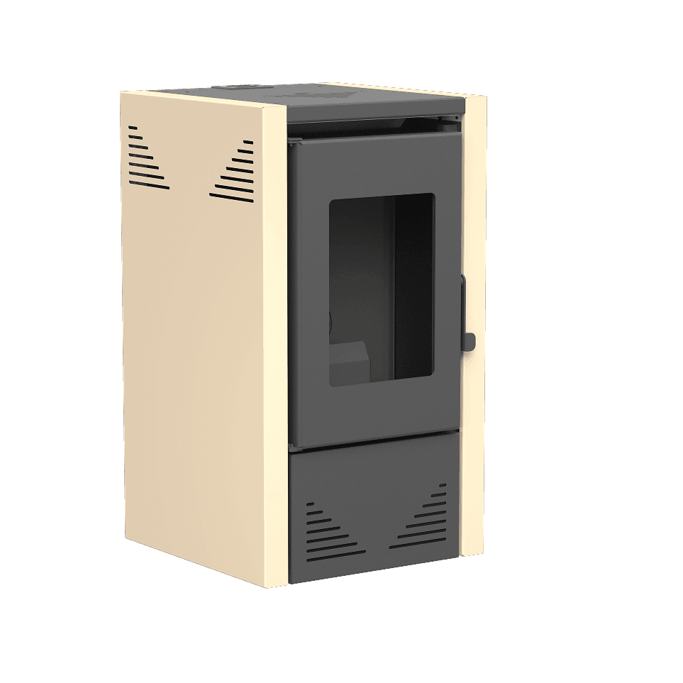 Mareli Kamin na pelet Jade 6 air (6kW), Krem