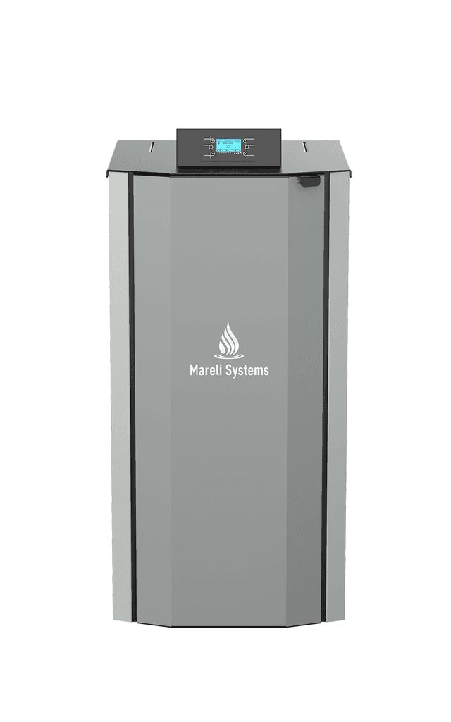 Mareli Kotao na pelet Duo 18 (18kW), Sivi