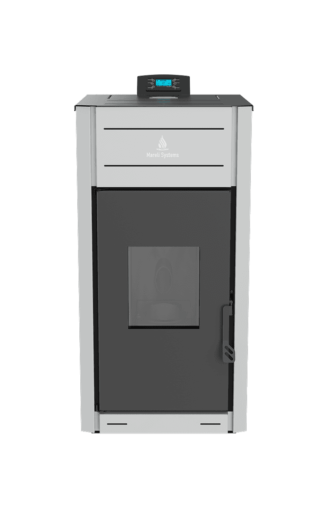 Mareli Kamin na pelet Uno 18 (2kW + 16kW), Crni