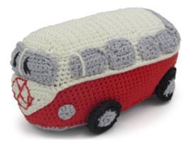 Hardicraft Set za izradu lutkice Retro crveni kombi