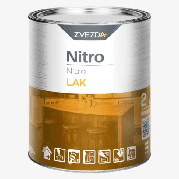 ZVEZDA Nitro lak završni-sjaj, 0,75 l