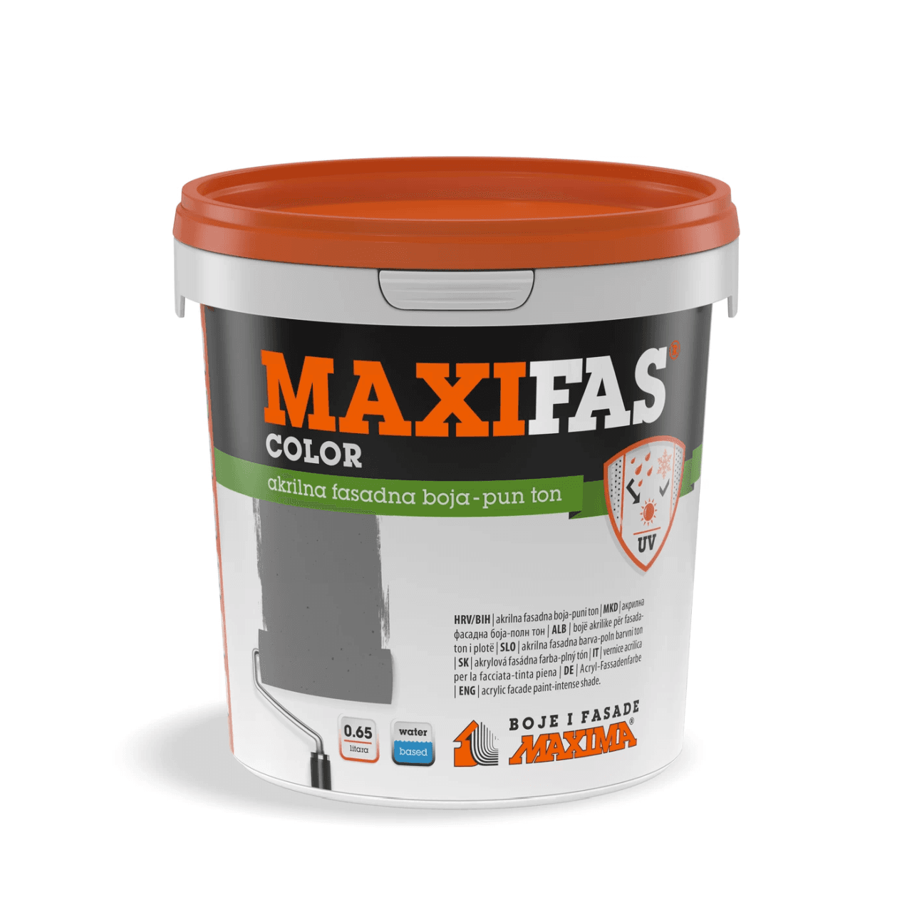 MAXIMA Boja MAXIFAS 0.65l, pun ton, Žuta