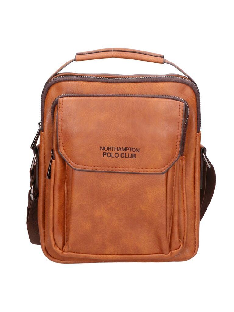 Northampton Polo Club Muška torbica GLX22PCL305123FBG, Smeđe boje