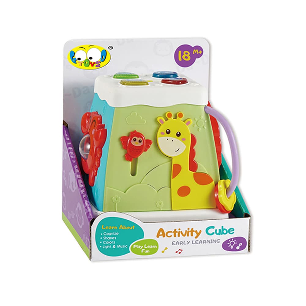 Good Toys Muzička aktiviti kocka, Šarena