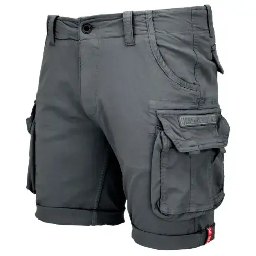 Alpha Industries Muški šorts Crew, Sivi
