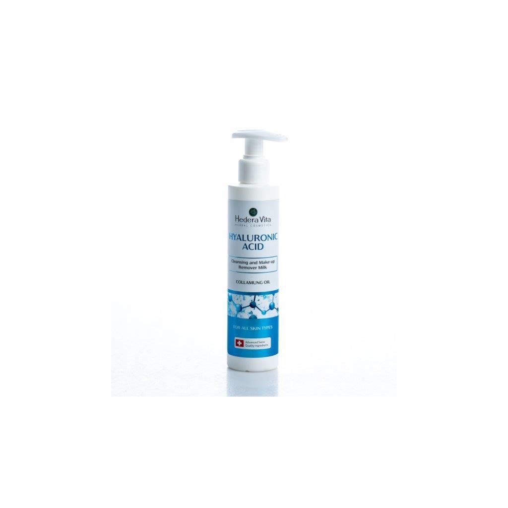 Hedera Vita Mleko za čišćenje lica i skidanje šminke Hyaluronic Acid, 200ml