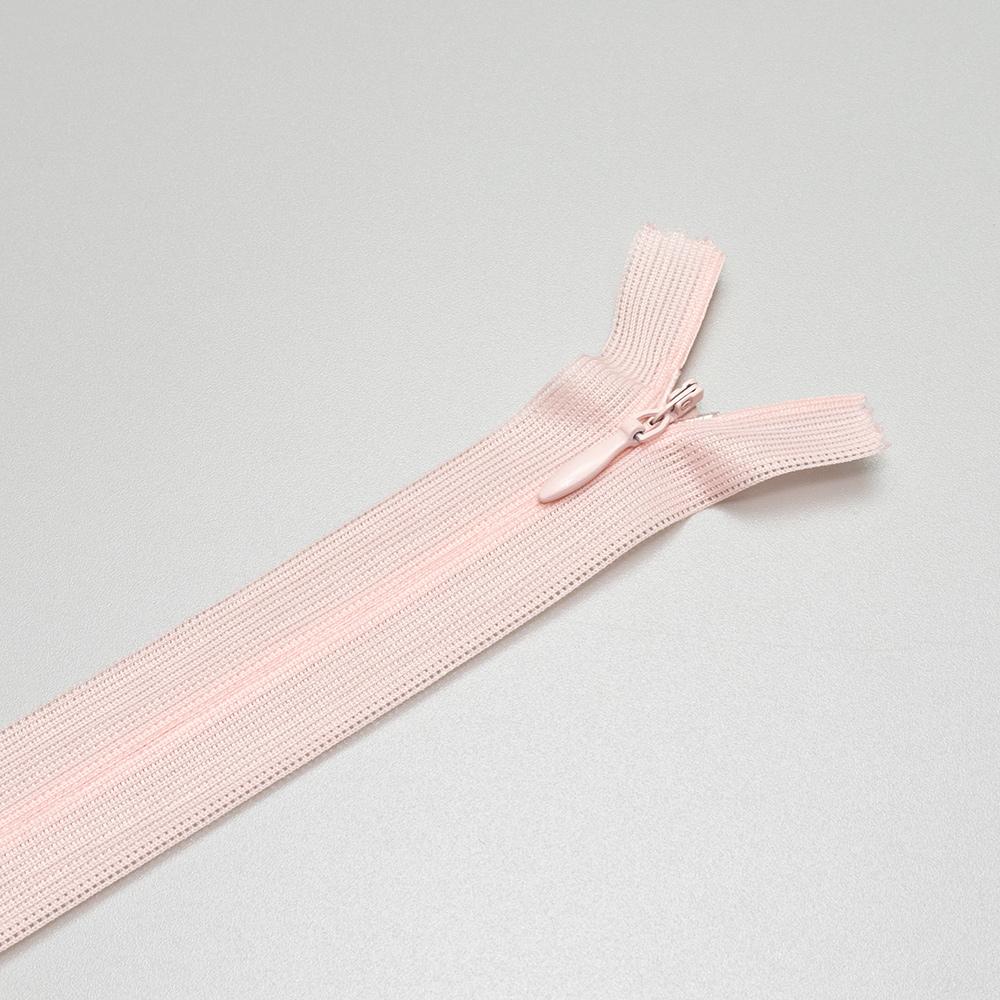 ARTFABRIC STORE Skriveni rajsferšlus, Tip 3, 60 cm, Roze