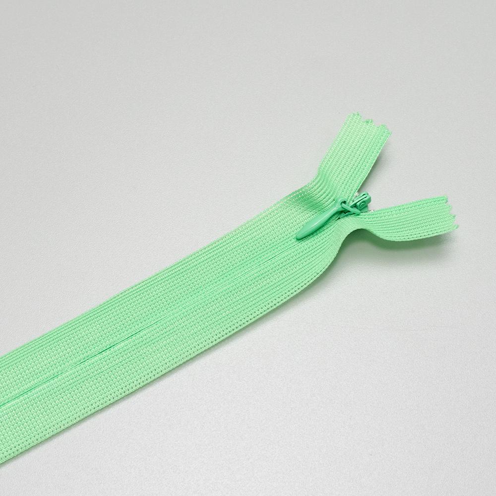 ARTFABRIC STORE Skriveni rajsferšlus, Tip 3, 60 cm, Zeleni