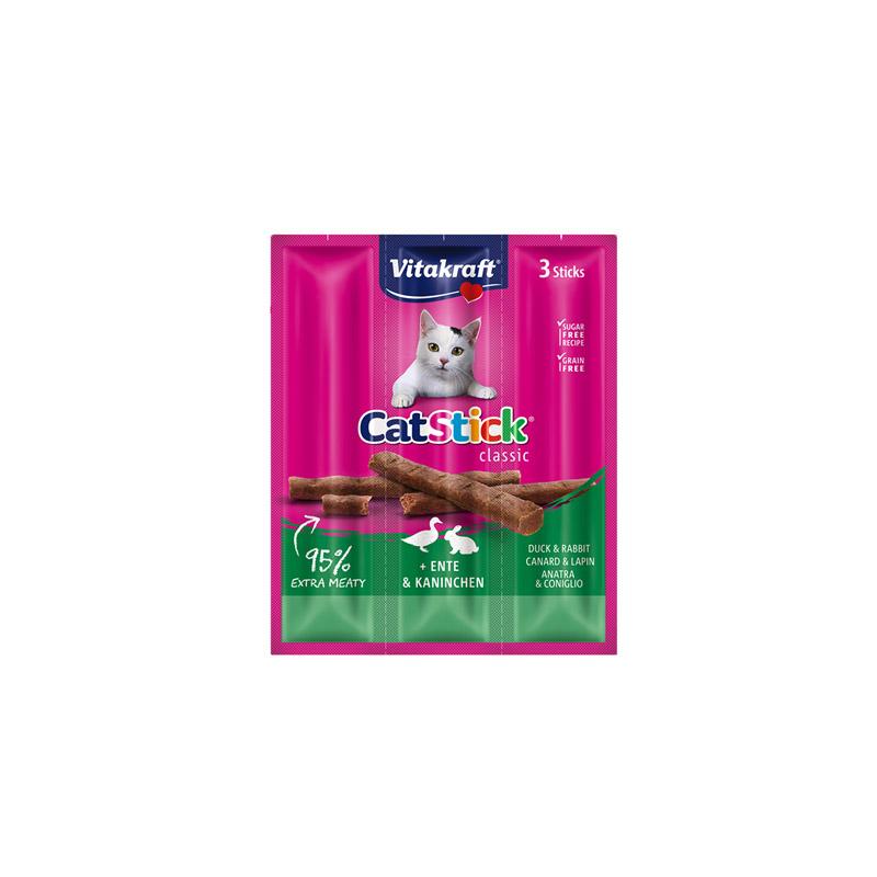 VITAKRAFT Poslastica za mačke Sticks, Pačetina i zečetina, 18 g