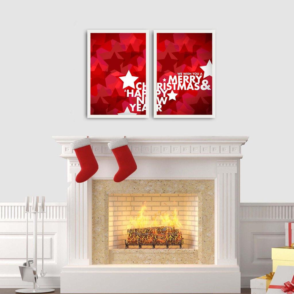 Wallxpert 2PBCTNOEL 10 Dekorativne slike