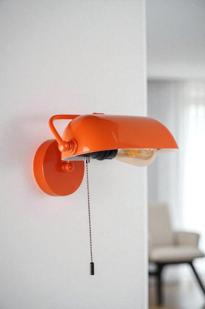 Opviq Zidna lampa 9084-5, Narandžasta
