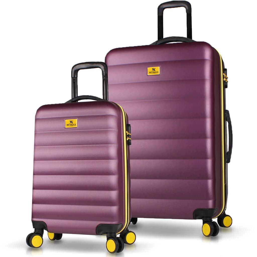 MyValice Set kofera 6582, 2 dela, Bordo