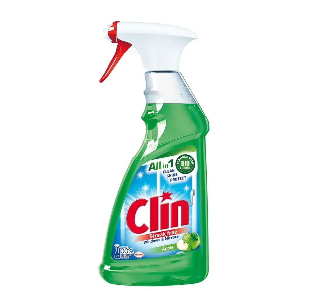 Clin Sprej za čišćenje stakla, Jabuka, 500 ml