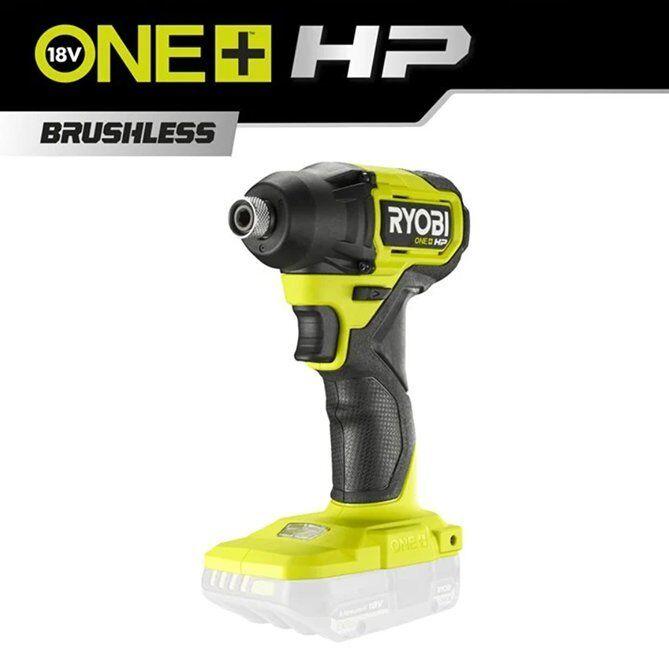 Ryobi Akumulatorski kompaktni udarni odvijač, Bez četkica, 18V ONE+ HP, RID18C-0