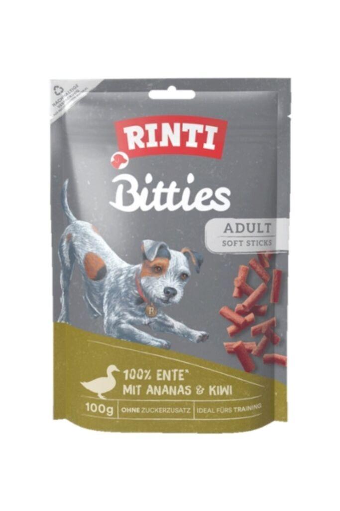 Rinti Poslastica za pse Bittes AD, Pačetina, ananas i kivi, 100g