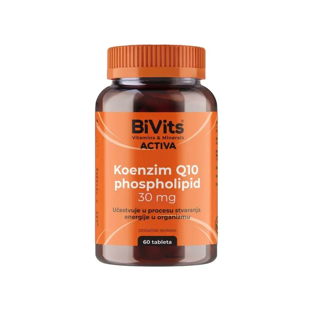 BiVits® Koenzim Q10 phospholipid, 30 mg, 60 kapsula