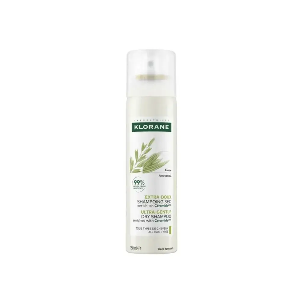 Klorane Šampon za suvo pranje kose ovas i ceramidi, 150 ml