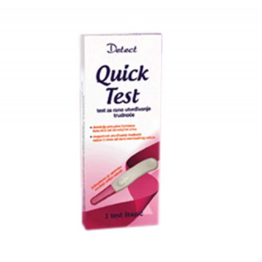 DETECT Test štapić za utvrđivanje trudnoće Quick