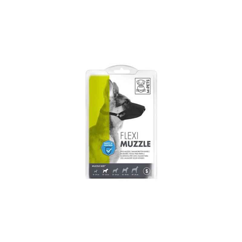 M PETS Korpa za pse Muzzle S, Crna
