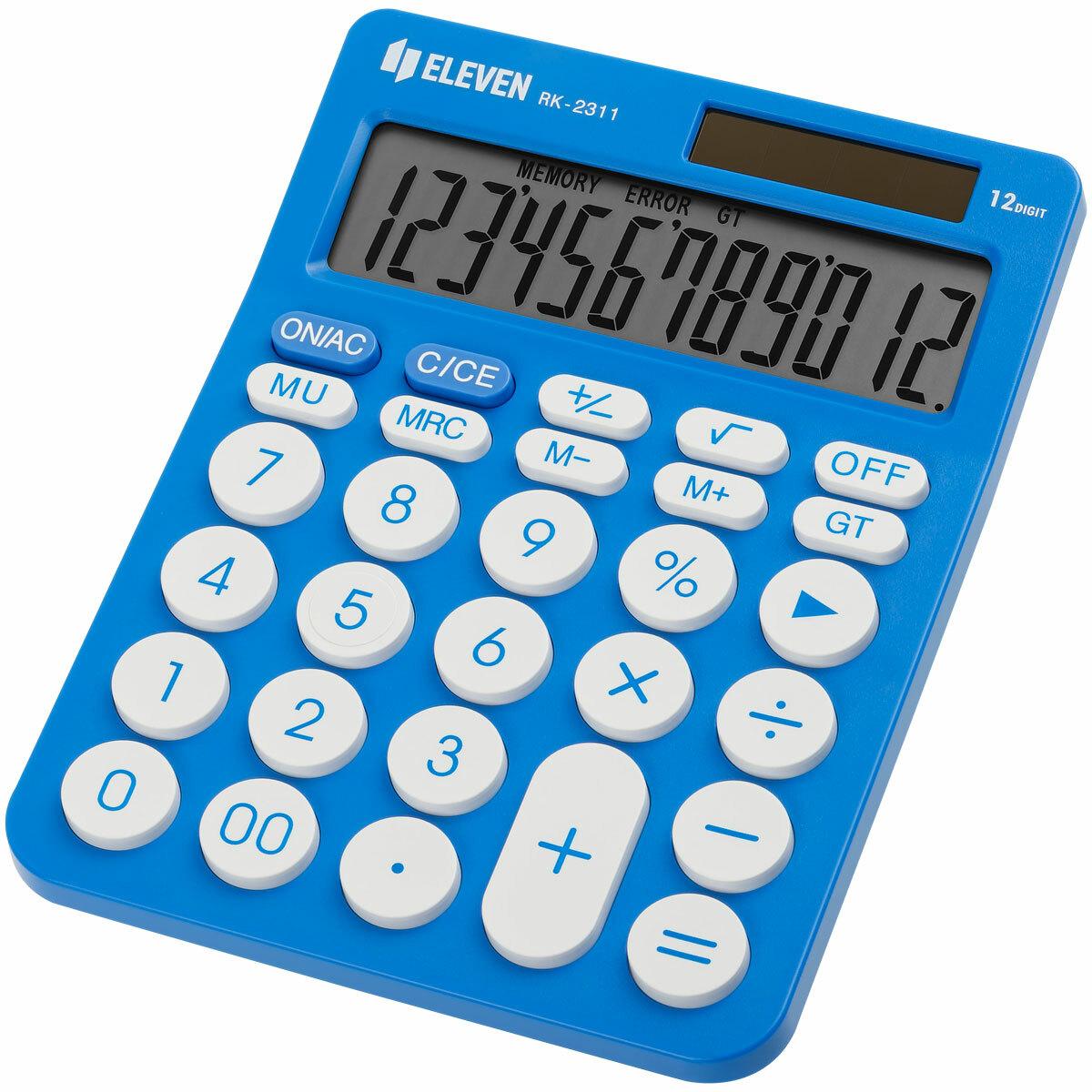 ELEVEN Stoni kalkulator RK-2311, 12 cifara, Plavi