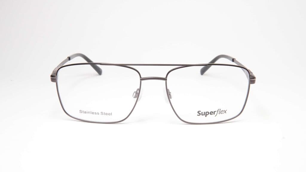 Superflex Muški dioptrijski okvir SF548 M103, Srebrni
