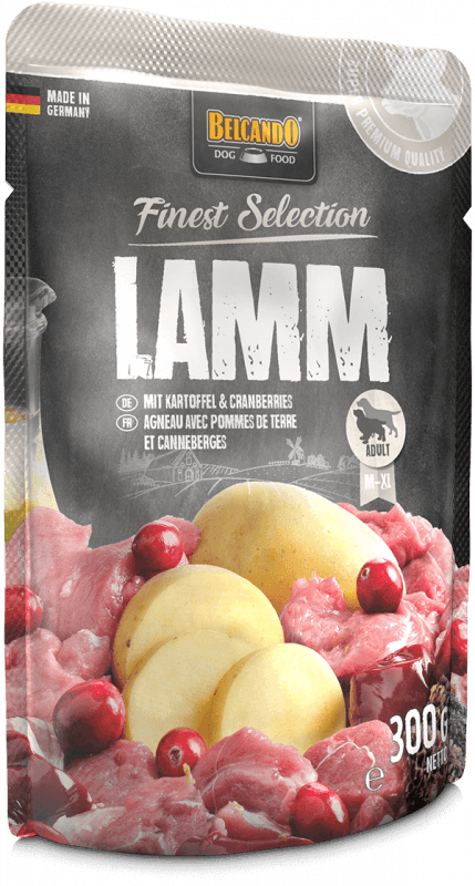 BELCANDO Vlažna hrana za pse Finest Selection, Jagnjetina, 300g