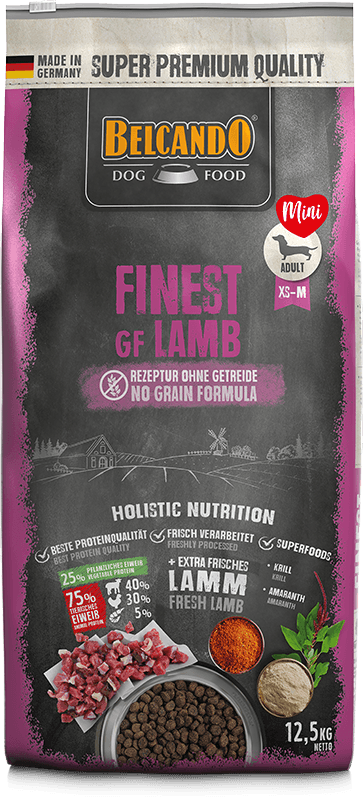 BELCANDO Suva hrana za pse Finest GF, Jagnjetina, 12.5kg