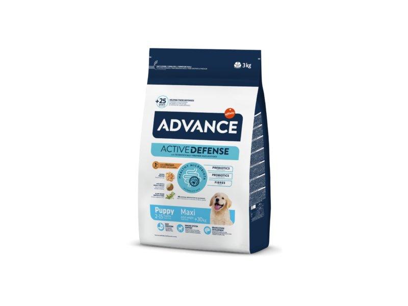 ADVANCE Suva hrana za pse Puppy Maxi, Piletina, 3kg