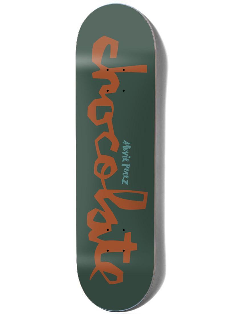 CHOCOLATE Daska za skejt PEREZ CHUNK 8.0, Maslinasta
