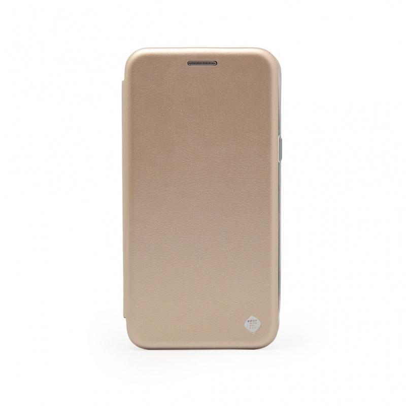 TERACELL Maska za telefon Flip Cover za Samsung J330F Galaxy J3 2017, EU, Zlatne boje