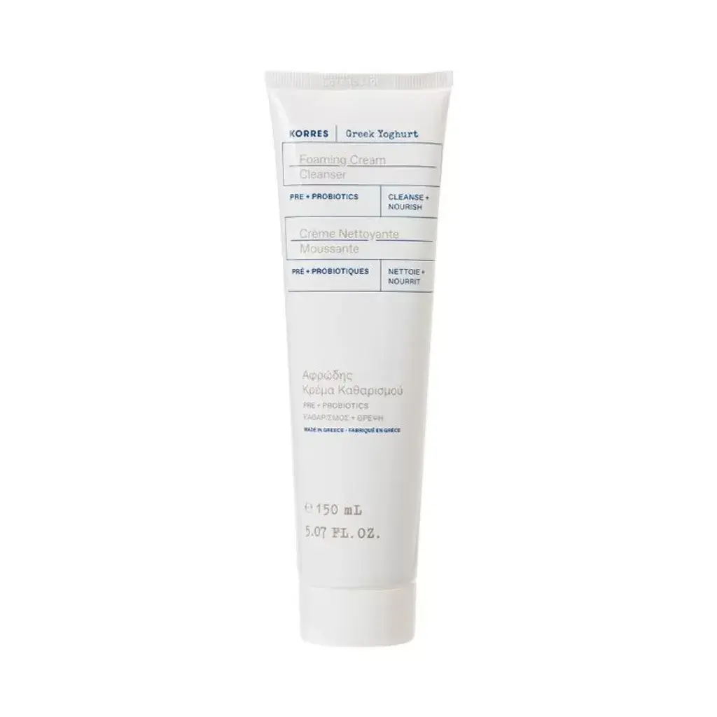 Korres Penasta krema za čišćenje lica Greek yoghurt, 150ml