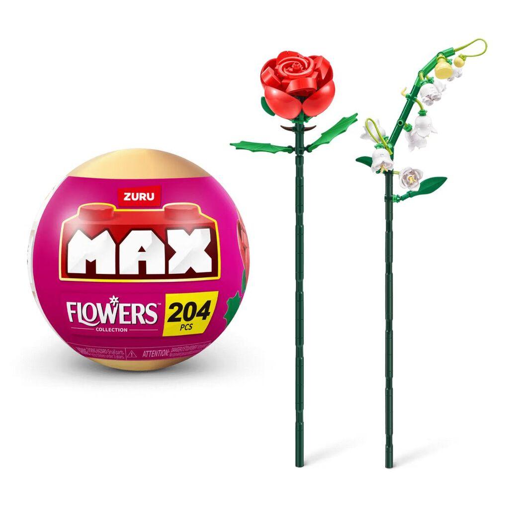 Zuru Kockice Max Flowers collection, Ruža i đurđevak, 204 delova