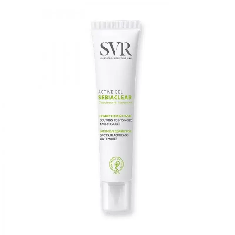 SVR Gel za masnu kožu lica Sebiaclear, 40 ml