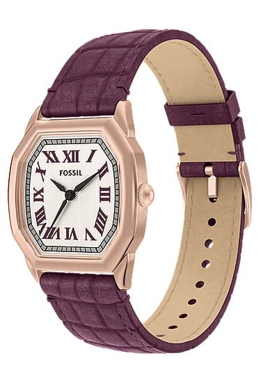 Fossil Ženski sat Harlow, Bordo-bež