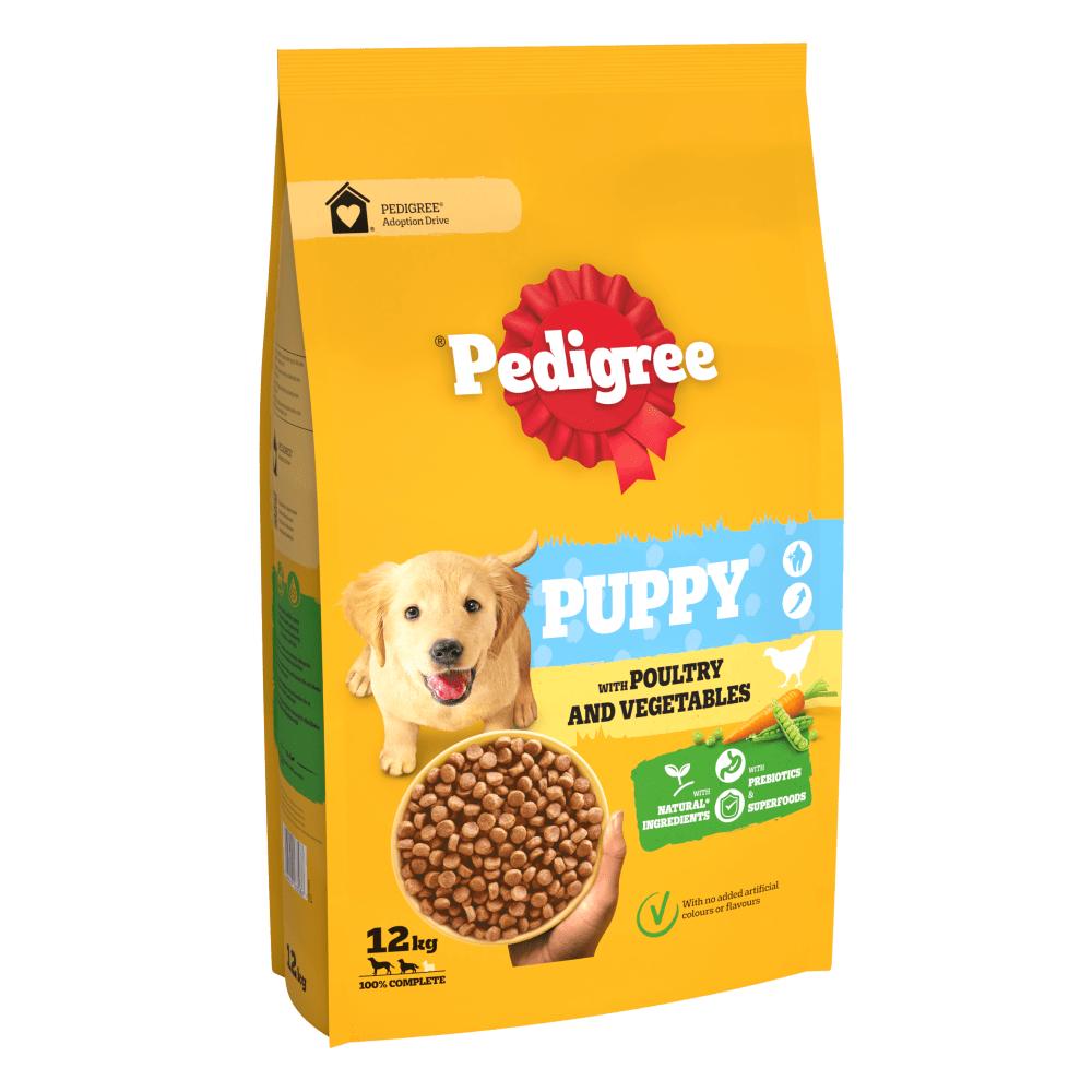 Pedigree Junior Briketi za štenad, Piletina i Pirinač, 12kg