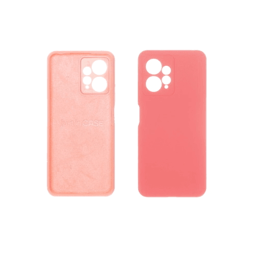 Just in case Set maski za mobilni telefon Redmi Note 12, 2 komada, Roze