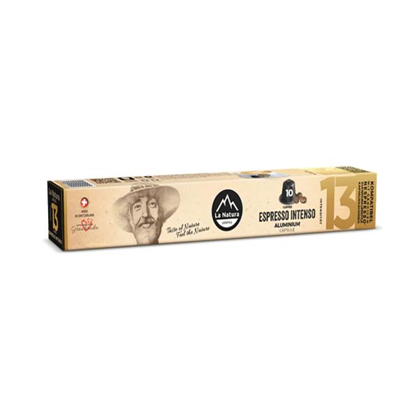 La Natura Lifestyle Kapsule za kafu ALU Espresso Inteso BAG ND DACH, 10 kapsula