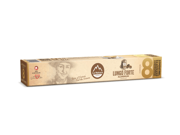 La Natura Lifestyle Kapsule za kafu ALU Lungo Forte BAG ND DACH, 10 kapsula