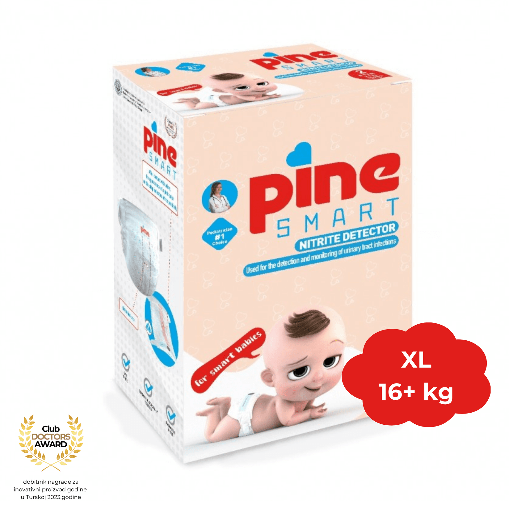 Pine Pelena za detekciju infekcije urinarnog trakta Smart XL, 16+kg