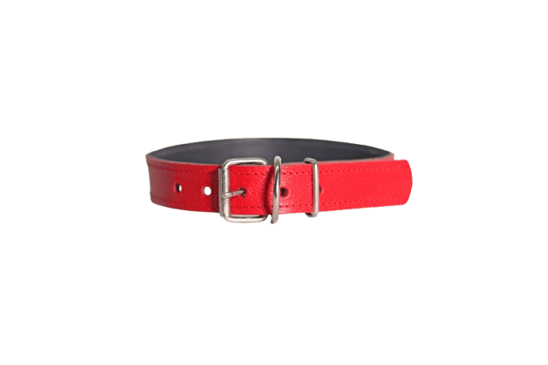 ALEXA LEATHER Ogrlica za pse Classic, 30mm, Crvena