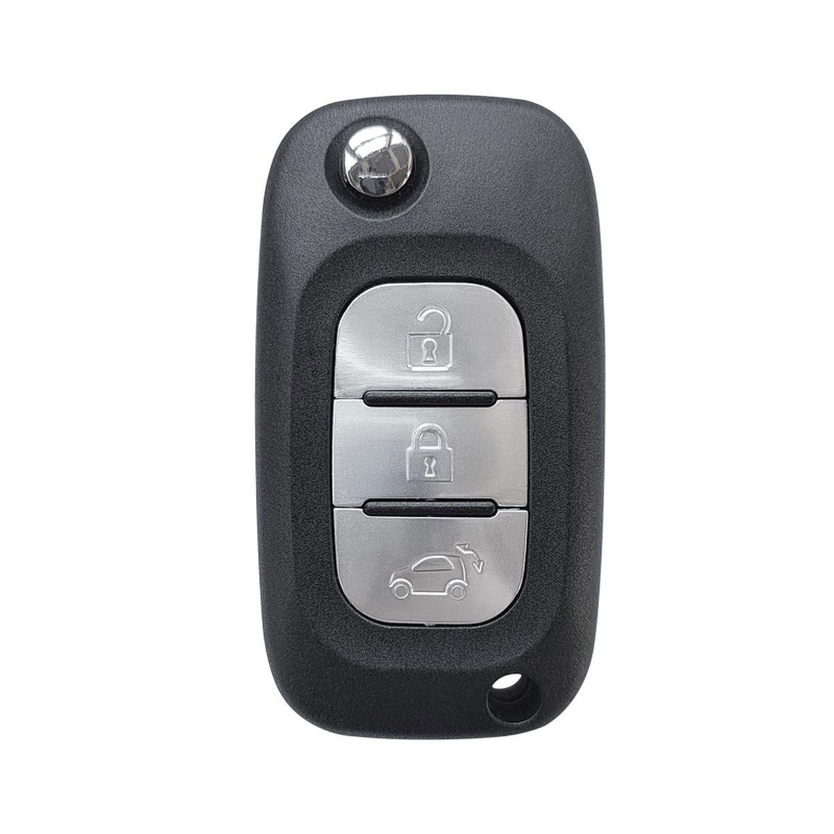 KigoAuto Kućište ključa sa 3 dugmeta za Smart