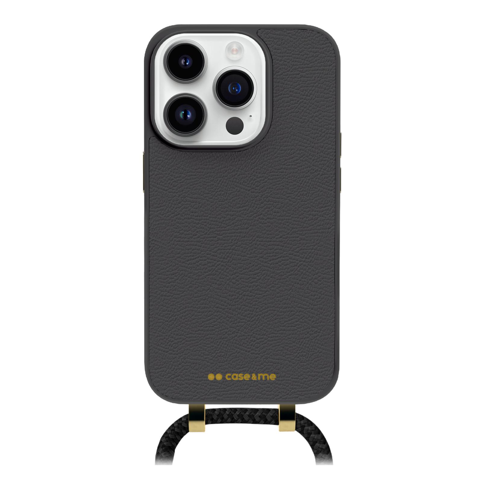 SBS Maska za mobilni telefon sa gajtanom, iPhone 15 Pro Max, Crna