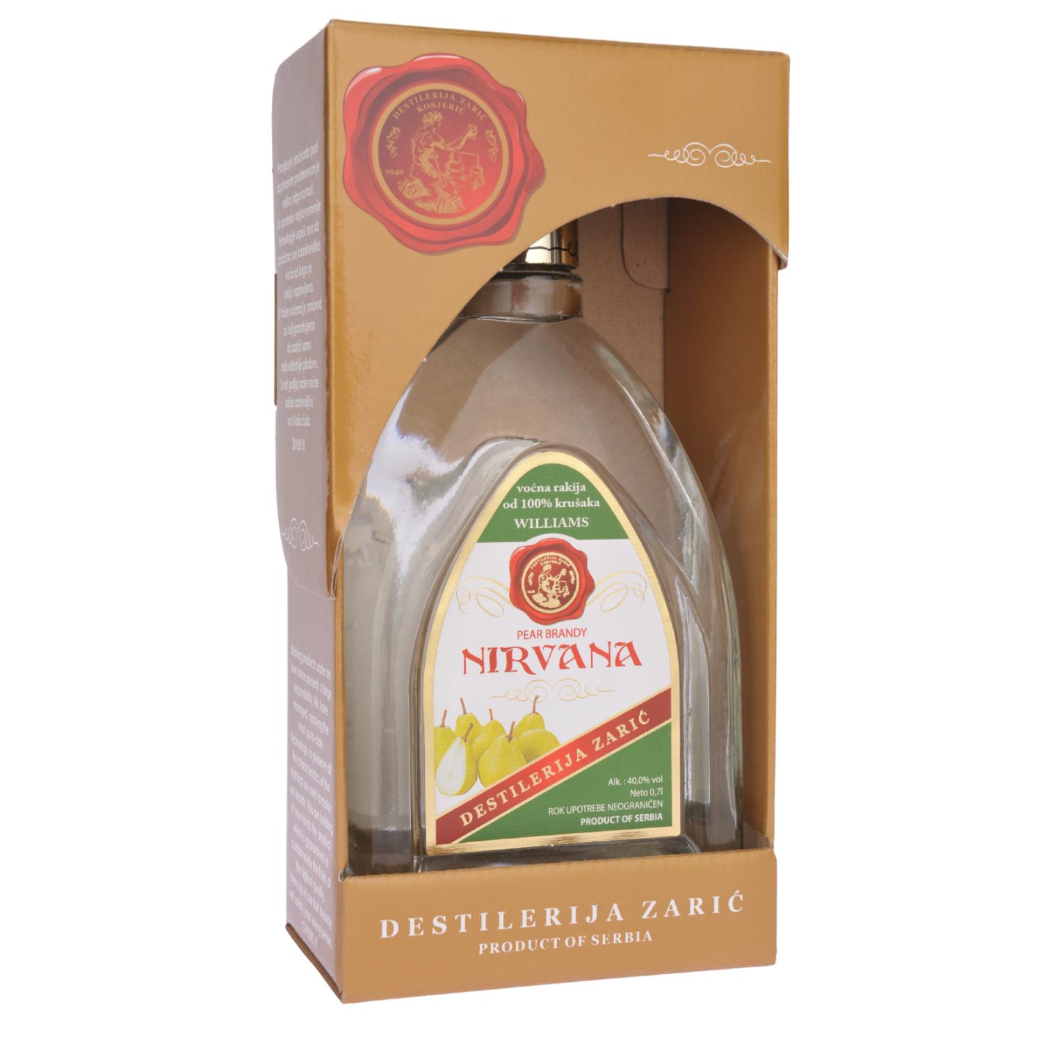 Zarić Rakija Nirvana, Kruška, 0.7l