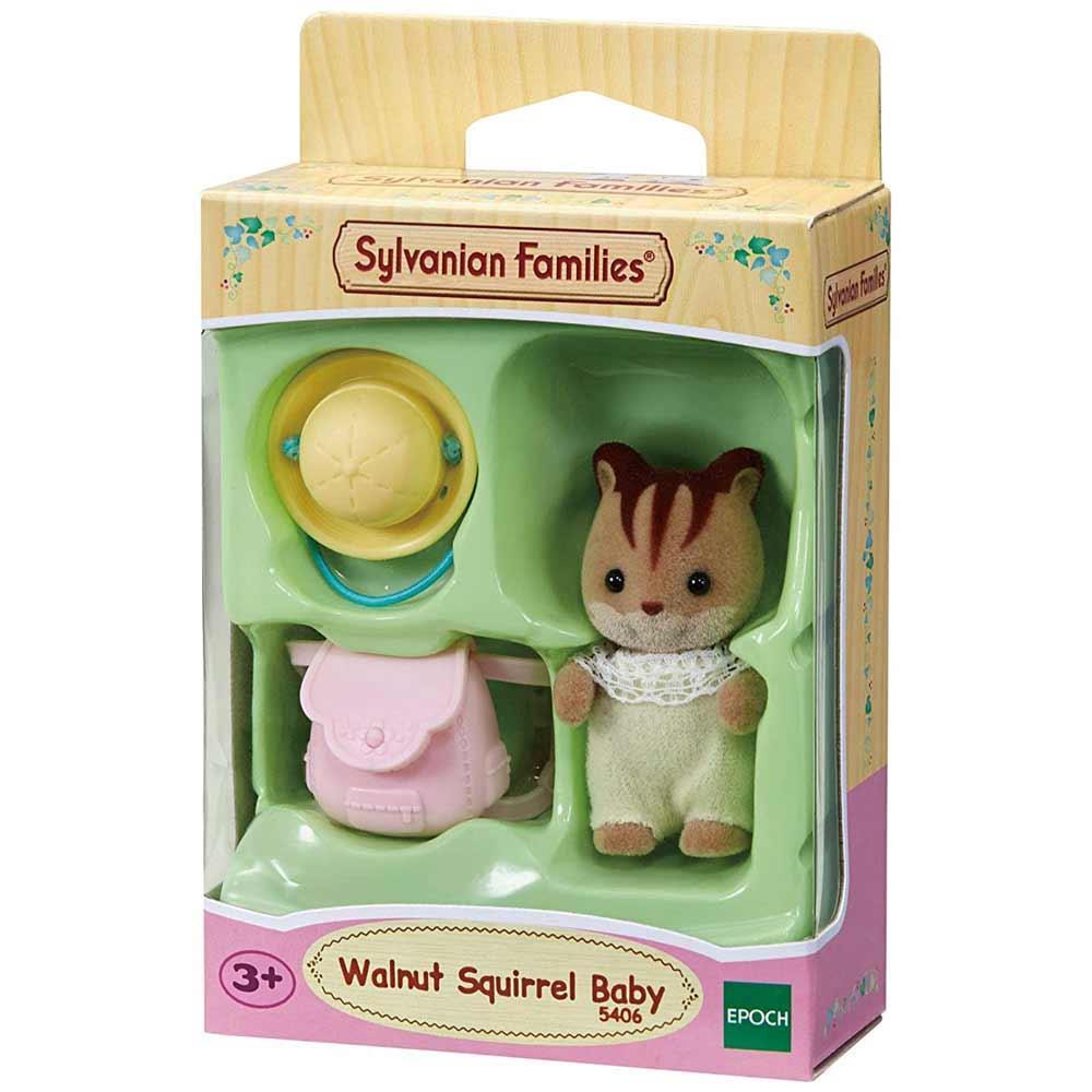 SYLVANIAN FAMILIES Figurica Walnut Squirrel Baby