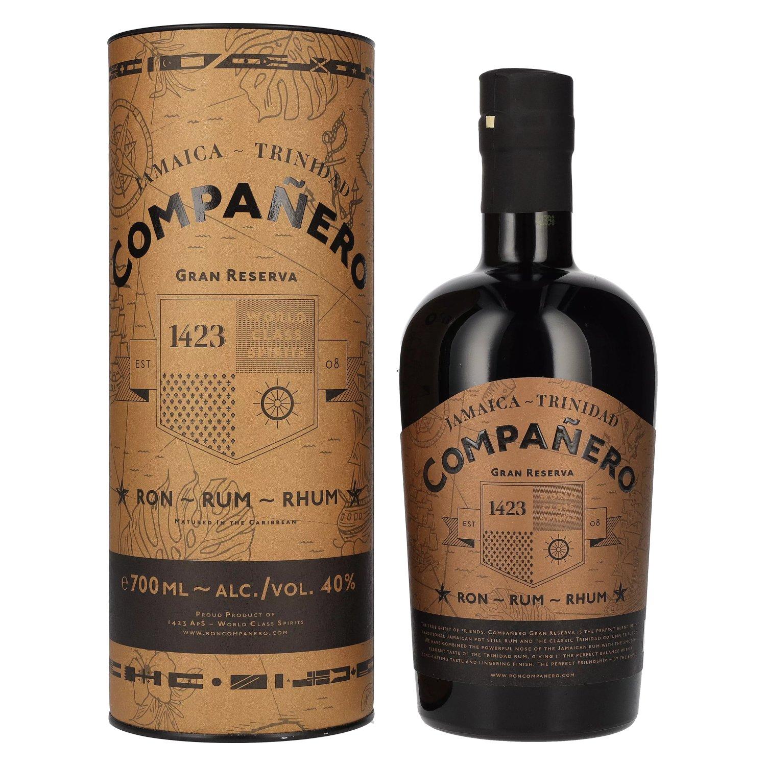 COMPANERO Rum Gran Reserva alk. 40%, 0.7 l