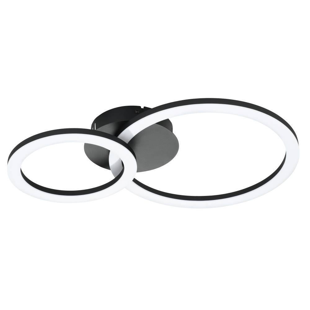 EGLO Parrapos-Z Plafonjera, LED, 15W, IP20, Crna