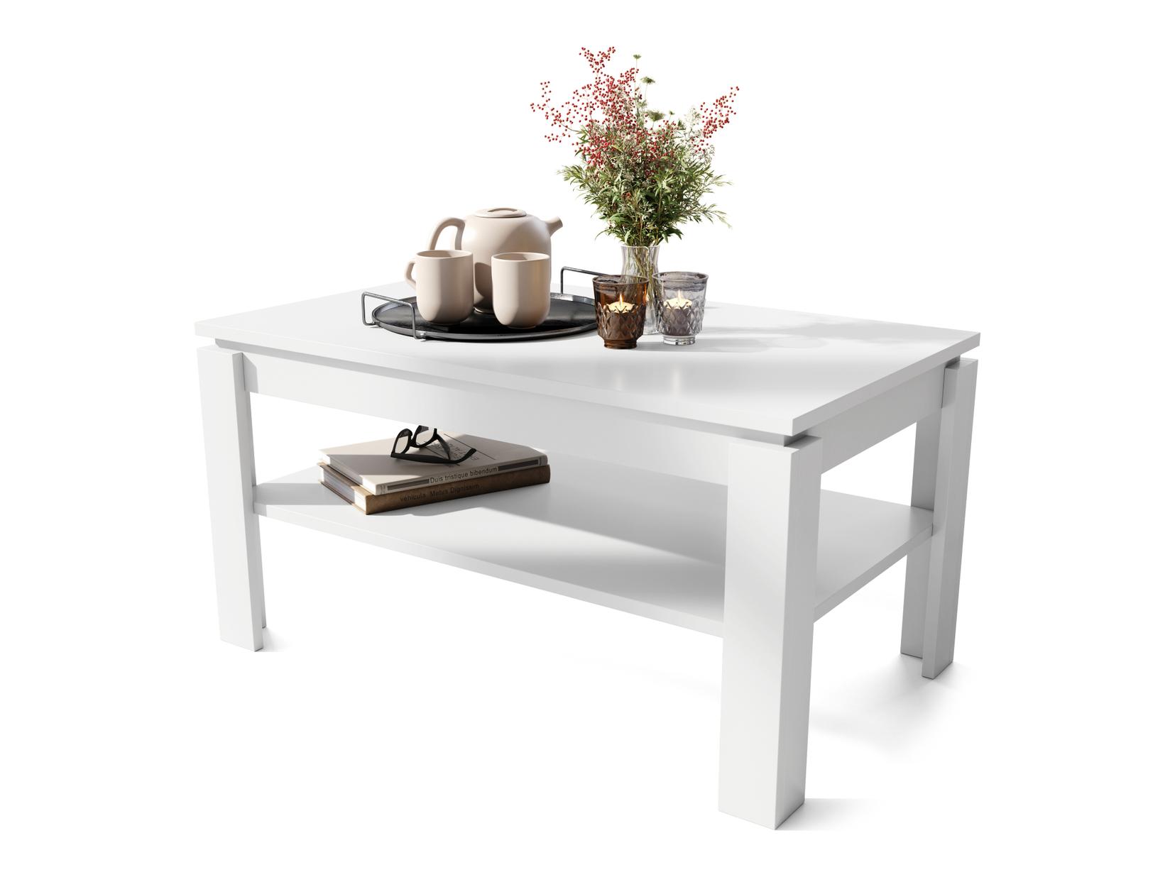 Mazzoni Klub sto na razvlačenje Asti R, 100-140x55x60cm, Beli