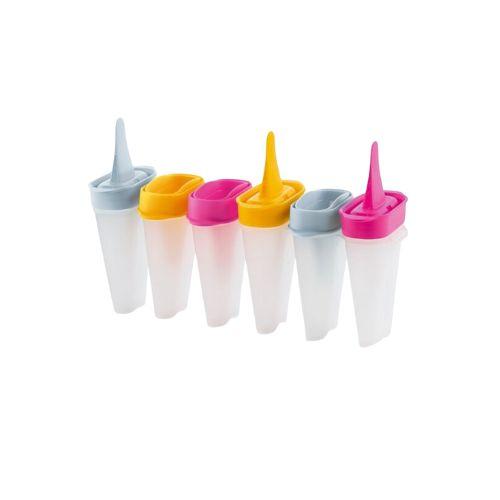 Tupperware Kalupi za sladoled, 6 komada, Raznobojni