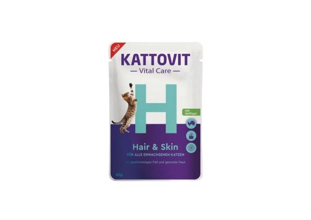 KATTOVIT Sos za mačke zivina Vital Care Hair & Skin, 85g