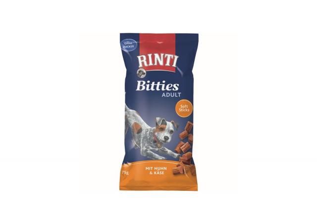 RINTI Poslastica za pse Bittes AD, Piletina i sir, 75g